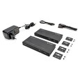 DIGITUS HDBaseT KVM Extender Set, 150 m 4K/60Hz, USB 2.0, PoC, IR, black