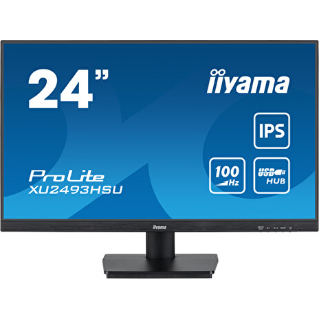 24" iiyama XU2493HSU-B6:IPS,FHD,HDMI,DP,USB, repro