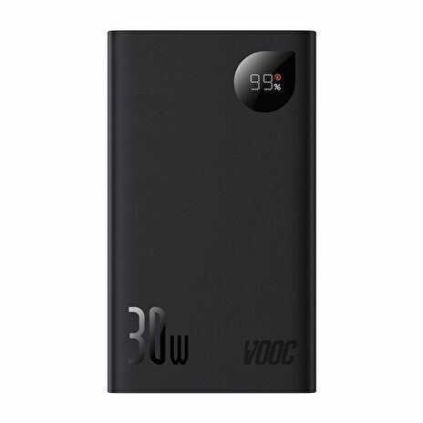Baseus Adaman2 powerbanka 20000 mAh 30W 3xUSB/USB-C černá