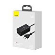 Baseus Nabíječka do sítě GaN5 Pro 2x USB-C/USB-A/HDMI 67W kabel 1.5m/USB-C kabel 1m černá
