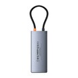 Baseus hub Series 2 USB 6v1 (USB-C/HDMI4K60Hz/USB-C(10Gbps)/USB-A(10Gbps)/RJ45/USB-C(PD) šedý