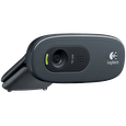 Logitech HD webkamera C270/ 1280x720/ 3MPx/ USB/ šedá