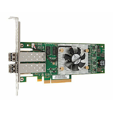 QLOGIC 16Gb Dual Port FC HBA, PCIe Gen3 x4, LC multi-mode optic