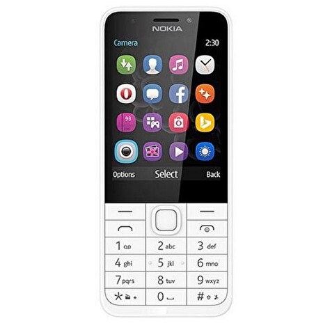 Nokia 230 2,8"/16MB RAM/2Mpx/bílá