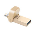 ADATA i-Memory Flash Drive AI920, 128GB, Lightning / USB 3.1 Gen1, zlatá
