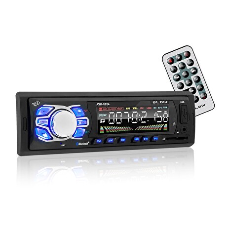Autorádio BLOW AVH-8624 MP3, USB, SD, MMC, FM, BLUETOOTH, dálkové ovládání