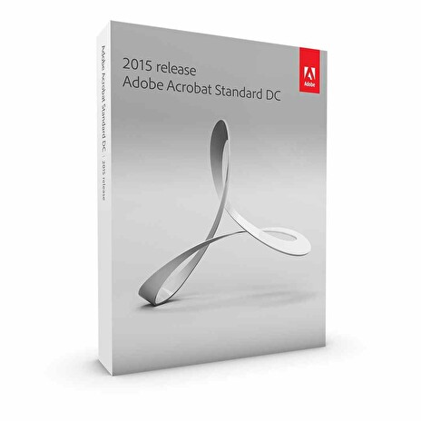 Adobe Acrobat Standard DC v2017, Win, Czech, Retail, 1 User