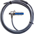Targus Defcon CL - Bezpečnostní kabelový zámek - černý nikl - 2.1 m