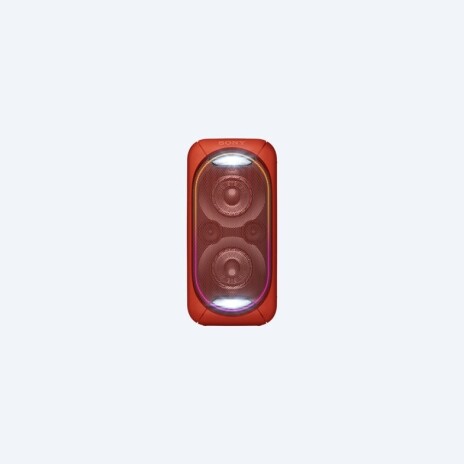 SONY GTK-XB60R Domácí audiosystém s vysokým výkonem Red
