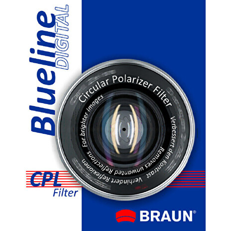 BRAUN CP-L polarizační filtr BlueLine - 49 mm