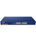 Tenda TEG1016G 16-Port Gigabit Ethernet Switch, 10/100/1000 Mb/s, Rackmount
