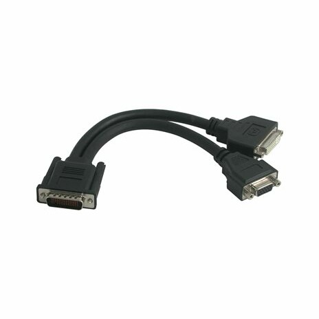 C2G - Kabel obrazovky - DMS-59 (M) do HD-15, DVI-I (F)