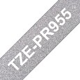 TZE-PR955 stříbrná / bílá (24mm)