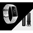 Fitbit Charge 3 Special Edition (NFC) - Graphite / White Silicone